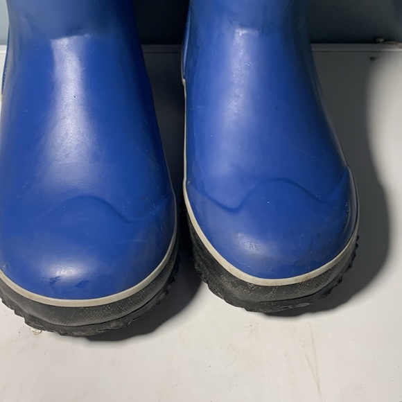 MCIKCC Kids WaterProof Blue Rain Snow  Boots -30 Degree Protection Rubber Sole 3 - Picture 2 of 8